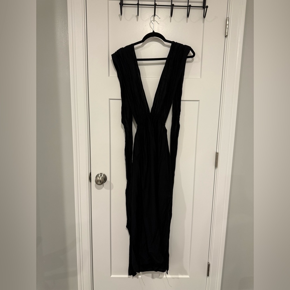 Black Wrap Dress